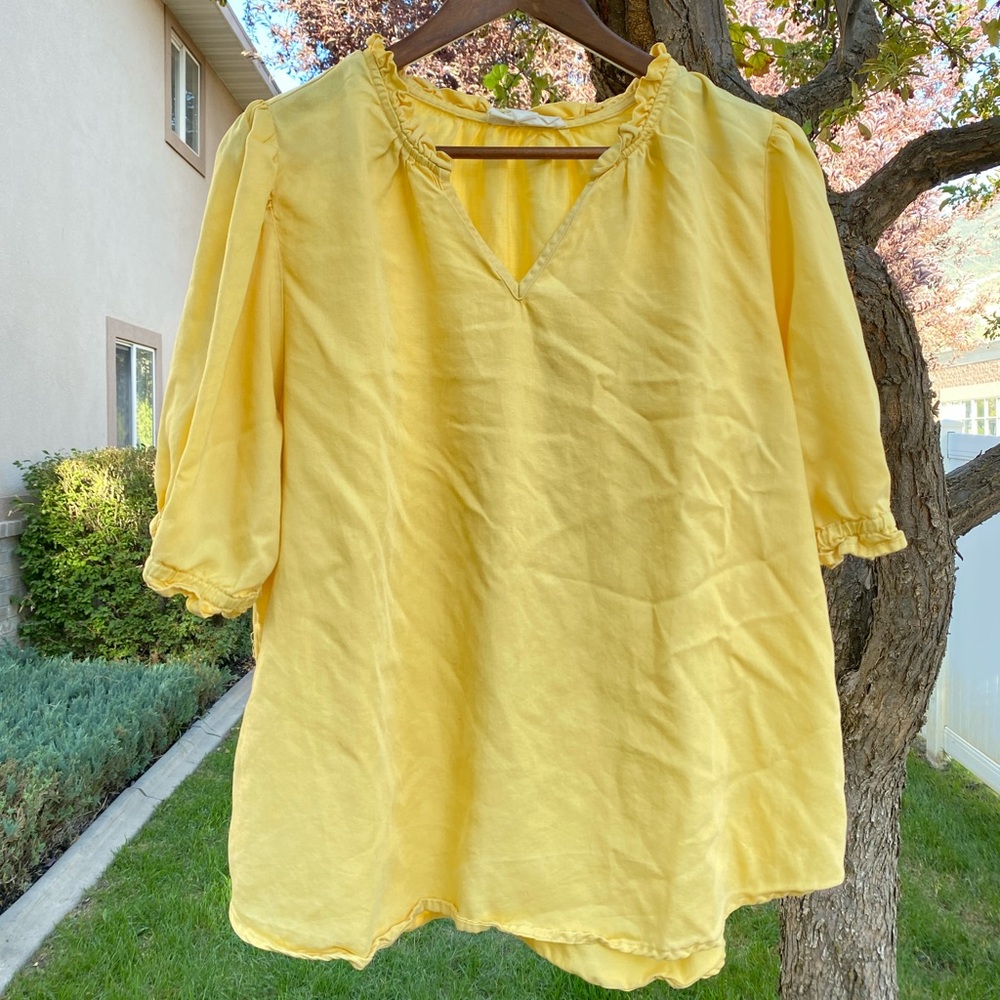 Nurture Yellow Blouse
